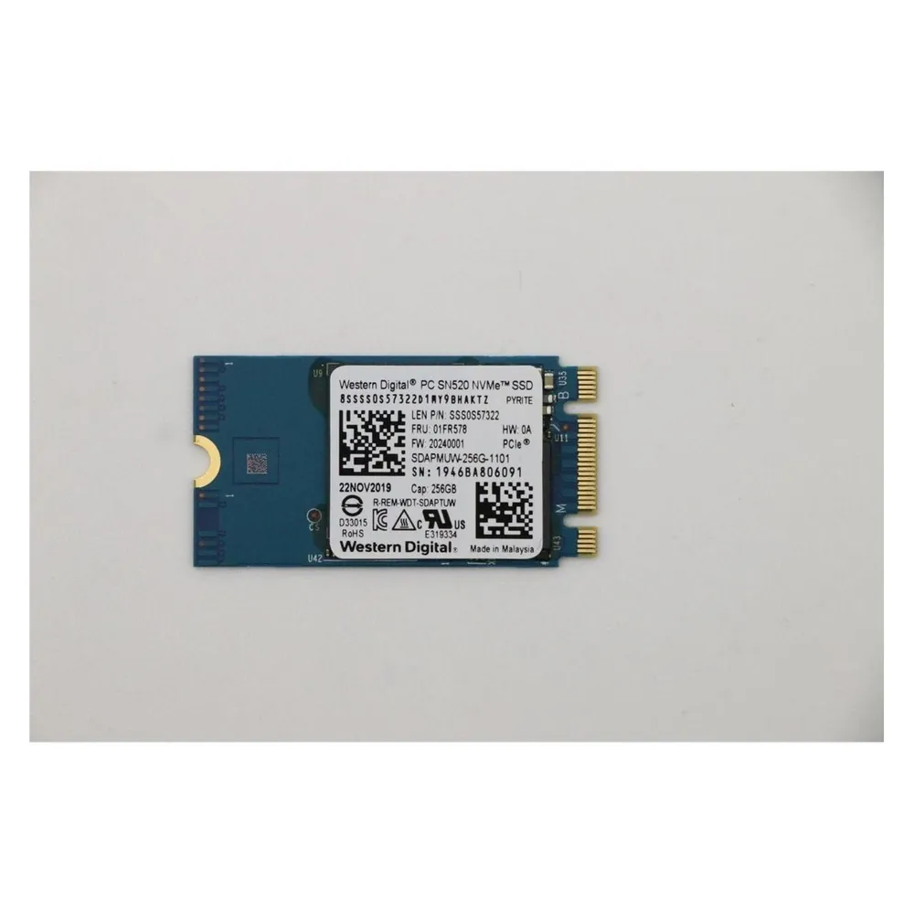 Lenovo SDK 1101 256G M.2 PCIe 2242 SS