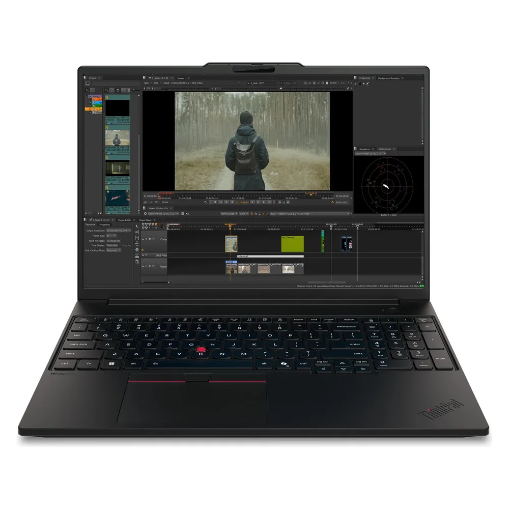 Lenovo ThinkPad P16s Gen 5 (16", 512 GB, 32 GB, DE, Intel Core Ultra 7 356H)