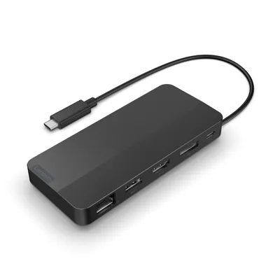 Lenovo USB-C-Travel Dock für 2 Bildschirme