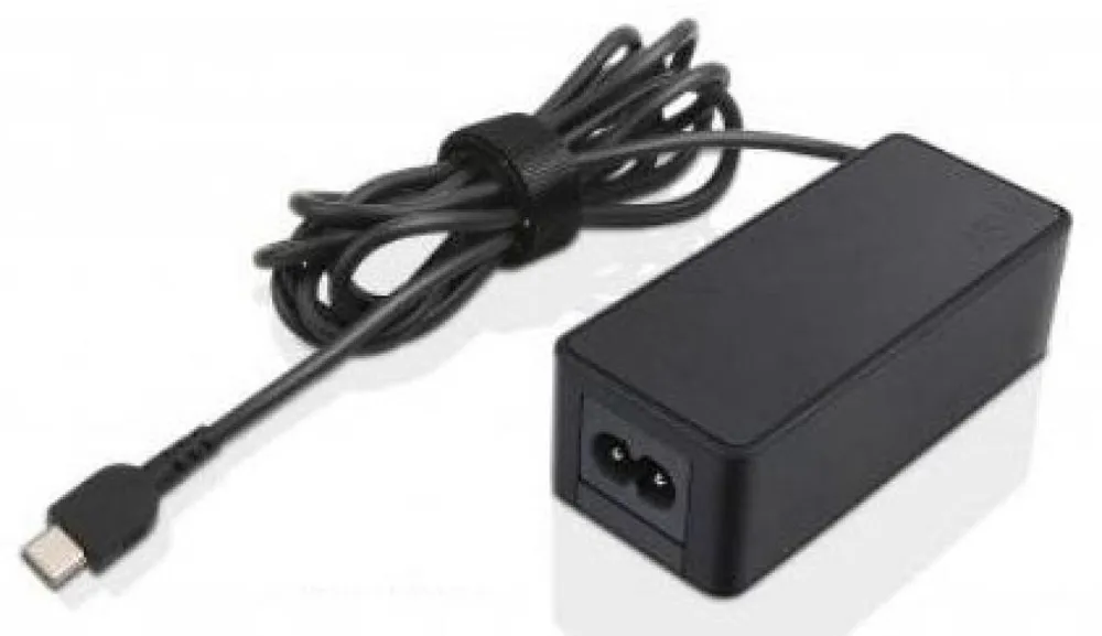 Lenovo 45W Standard AC Adapter (USB-C), Schwarz, 45W