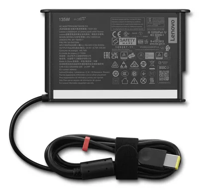 Netzteil Lenovo 4X21L38724 20 V 6,75 A CE-Zertifizierung Schwarz