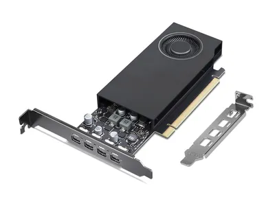 Grafikkarte Lenovo NVIDIA RTX A400 4GB GDDR6 Kompakt PCIe x8