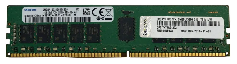 Memoria RAM Lenovo 4X77A77494 8GB 1x8GB DDR4 3200MHz ECC Unbuffered DIMM