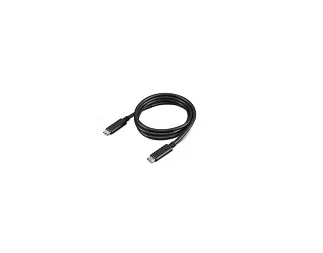 Kabel Lenovo USB-C 1 m USB 3.2 Gen 2 10 Gbps Schwarz