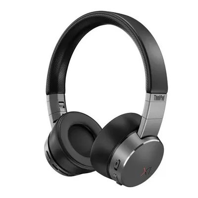 Lenovo ThinkPad X1 Kopfhörer Verkabelt & Kabellos Kopfband Anrufe/Musik Bluetooth Schwarz, Grau, Silber