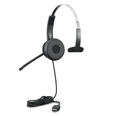 Lenovo 100 Mono USB-Headset Schwarz