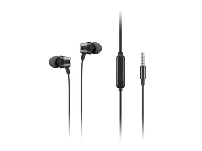 Auriculares Lenovo 4XD1J77352 Alámbrico Negro 1,2m Intraaural Oficina/Centro de llamadas