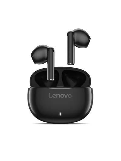 Auriculares Lenovo E310 inalámbricos True Wireless Stereo (TWS) para llamadas y música con Bluetooth, control táctil, negros