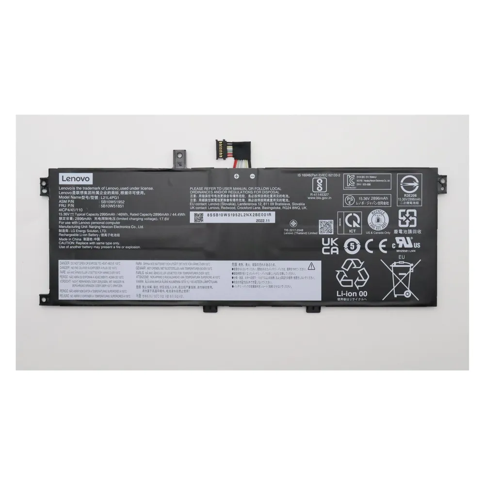 Lenovo BATTERY Internal, 4c, 46Wh (4 Zellen, 2995 mAh)