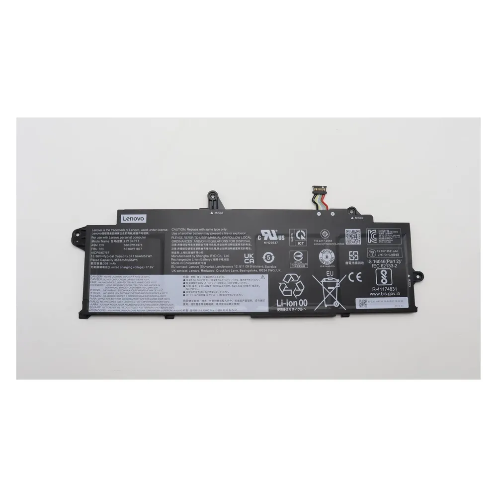 Lenovo BATTERY Internal, 4c, 57Wh (4 Zellen, 3711 mAh)