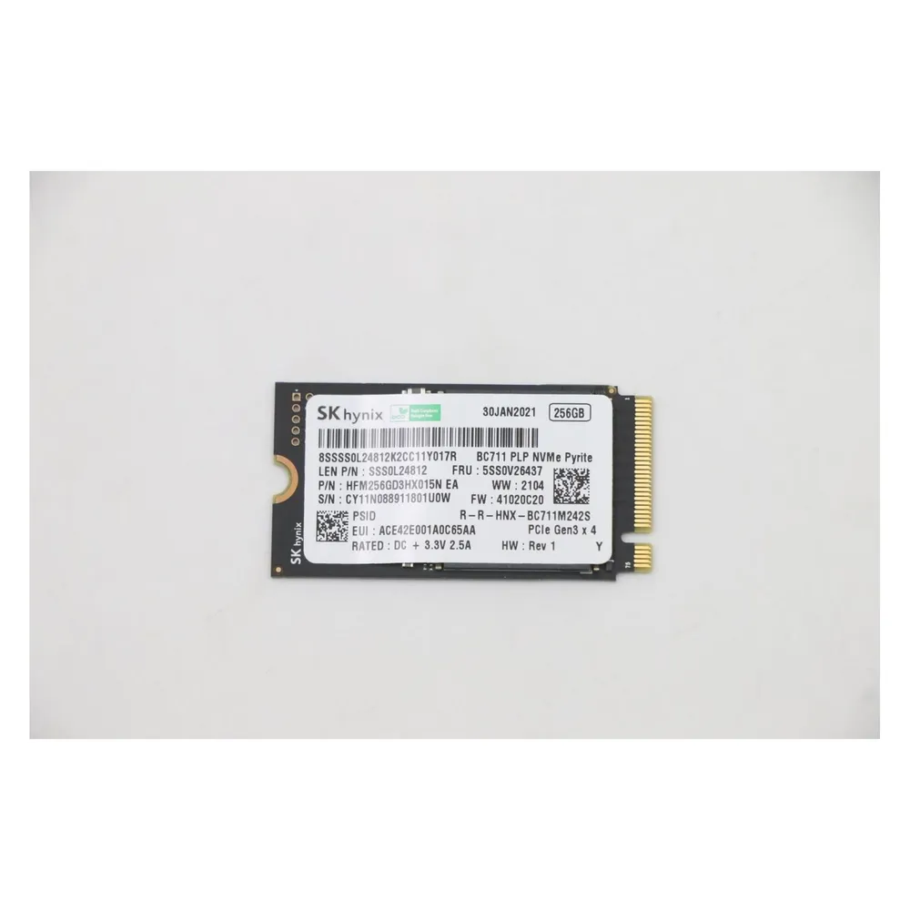 Lenovo SSD ASM 256G M.2 2242 PCIe3x4