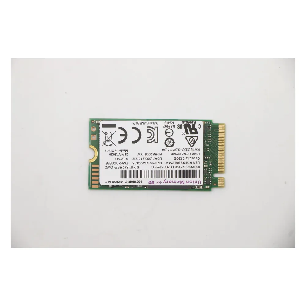 Lenovo SSD 512GB M.2 PCIe 2242 (512 GB, M.2 2242)