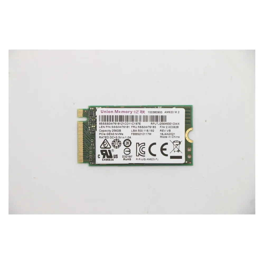 Lenovo UMIS AM620 256G PCIe 2242 SSD