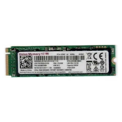 Lenovo 256G,M.2,2280,PCIe3x4,UM,OPAL