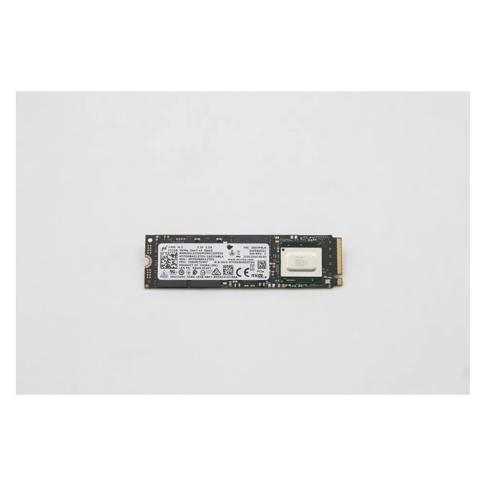 Lenovo SSD M.2 2280PCIe NVMe (512 GB, M.2 2280)