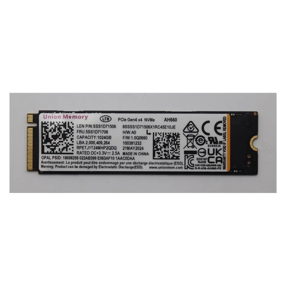 Lenovo Ssd asm (1000 GB, M.2 2280)