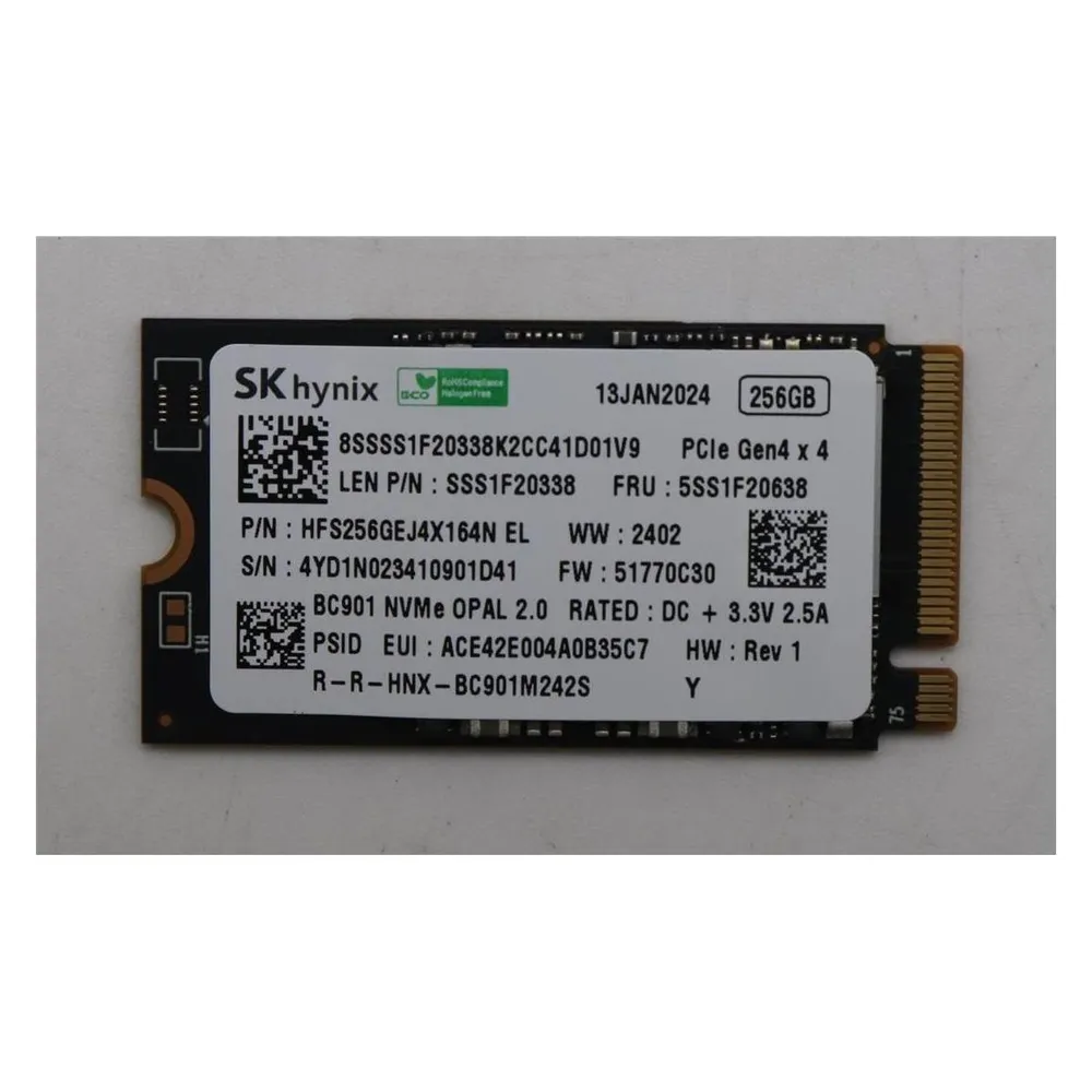Lenovo Ssd Asm (256 GB, M.2 2242)