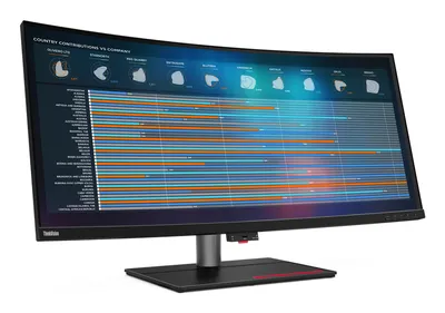 Monitor Lenovo ThinkVision P40w-20 39.7" 5K UltraHD 75Hz IPS Curved 6ms HDR KVM