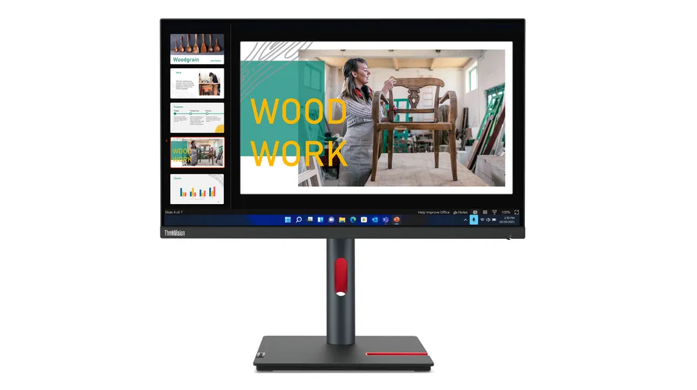 Lenovo ThinkVision P24q-30 Monitor 60,5 cm (23.8") WQHD | 63b4gat6eu | IPS - 4ms