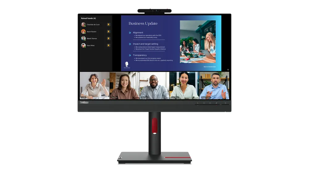Lenovo ThinkVision T24v-30 Monitor 61 cm (24") Full HD | 63d8mat3eu | IPS - 4ms