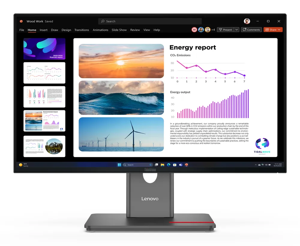 Lenovo ThinkVision P24Q-40 | 64b2gat1eu | LED-Monitor - 61 cm (24")