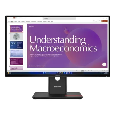 Monitor Lenovo ThinkVision T24D-40 24" FullHD 120Hz IPS USB-C höhenverstellbar 6ms