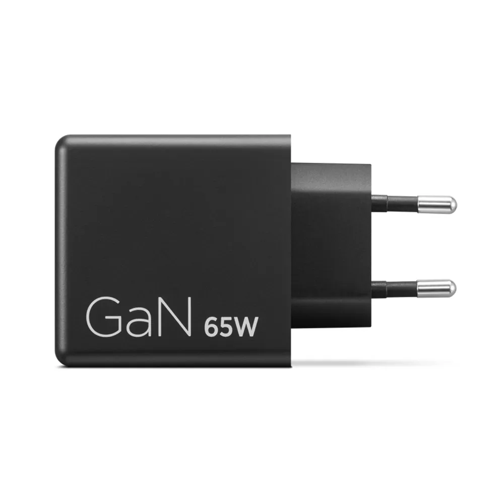 65-W-USB-C-Ladegerät, GaN, USB-C, Schwarz