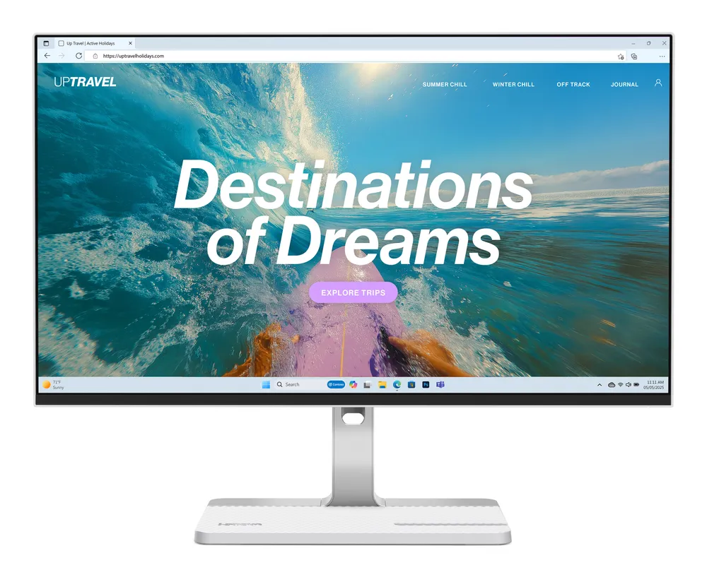 Monitor Lenovo L24D-4C 23,8" FullHD 144Hz IPS FreeSync Höhenverstellbar