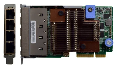 Lenovo 7ZT7A00549 Ethernet-Netzwerkadapter und Karte, 10000 Mbit/s, intern, Grün