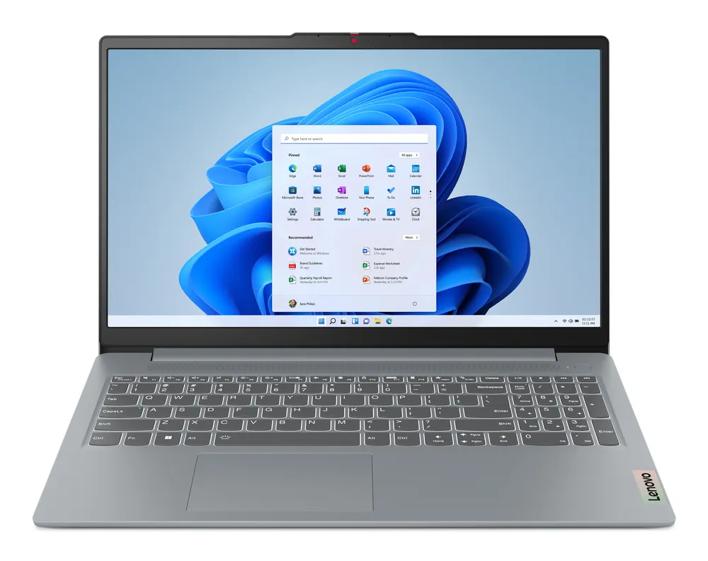 Lenovo IdeaPad Slim 3 15AMN8 82XQ | 82xq0151ge | 180°-Scharnierdesign - AMD Ryzen 3 30 / 2.4 GHz