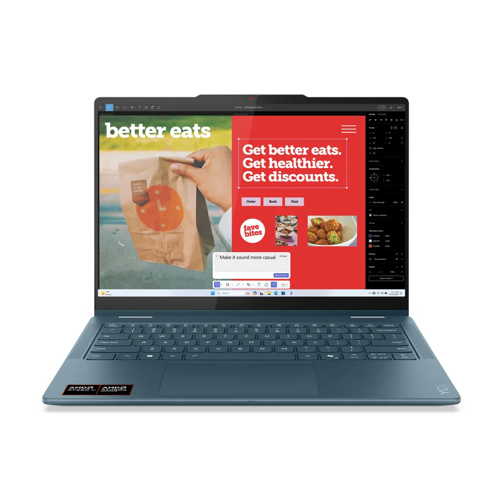 Lenovo Yoga 7 2-in-1 14AKP10 | 83jr004jge | 14" WUXGA OLED Touch - AMD Ryzen AI 5 340