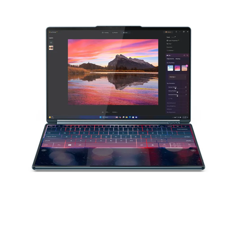 Lenovo Yoga Book 9 14IAH10 | 83kj0010ge | 2x 14"2.8K WQXGA+ OLED Touch - Core Ultra 7 255H