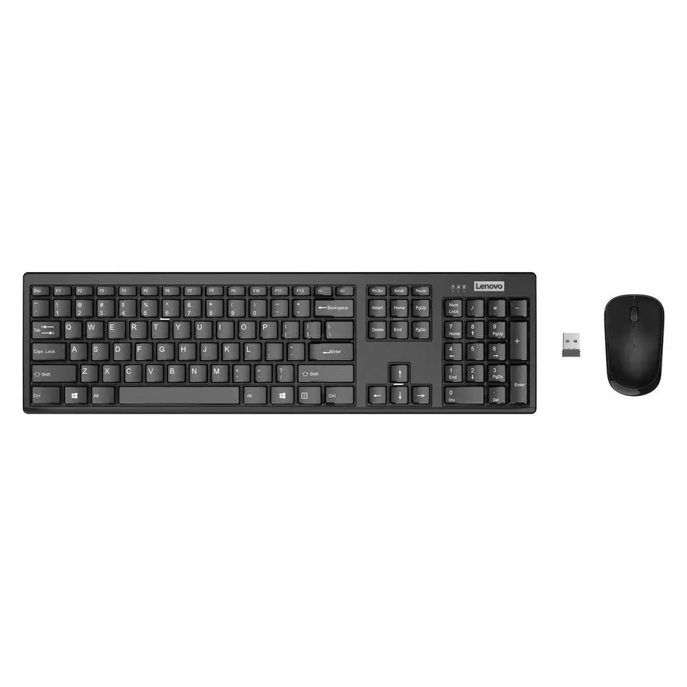 Lenovo GX30L66303 Tastatur QWERTY US Englisch Schwarz