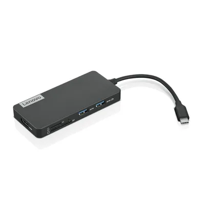 Lenovo USB-C HUB-Adapter auf HDMI/3xUSB/USB-C/SD/TF-Kartenleser