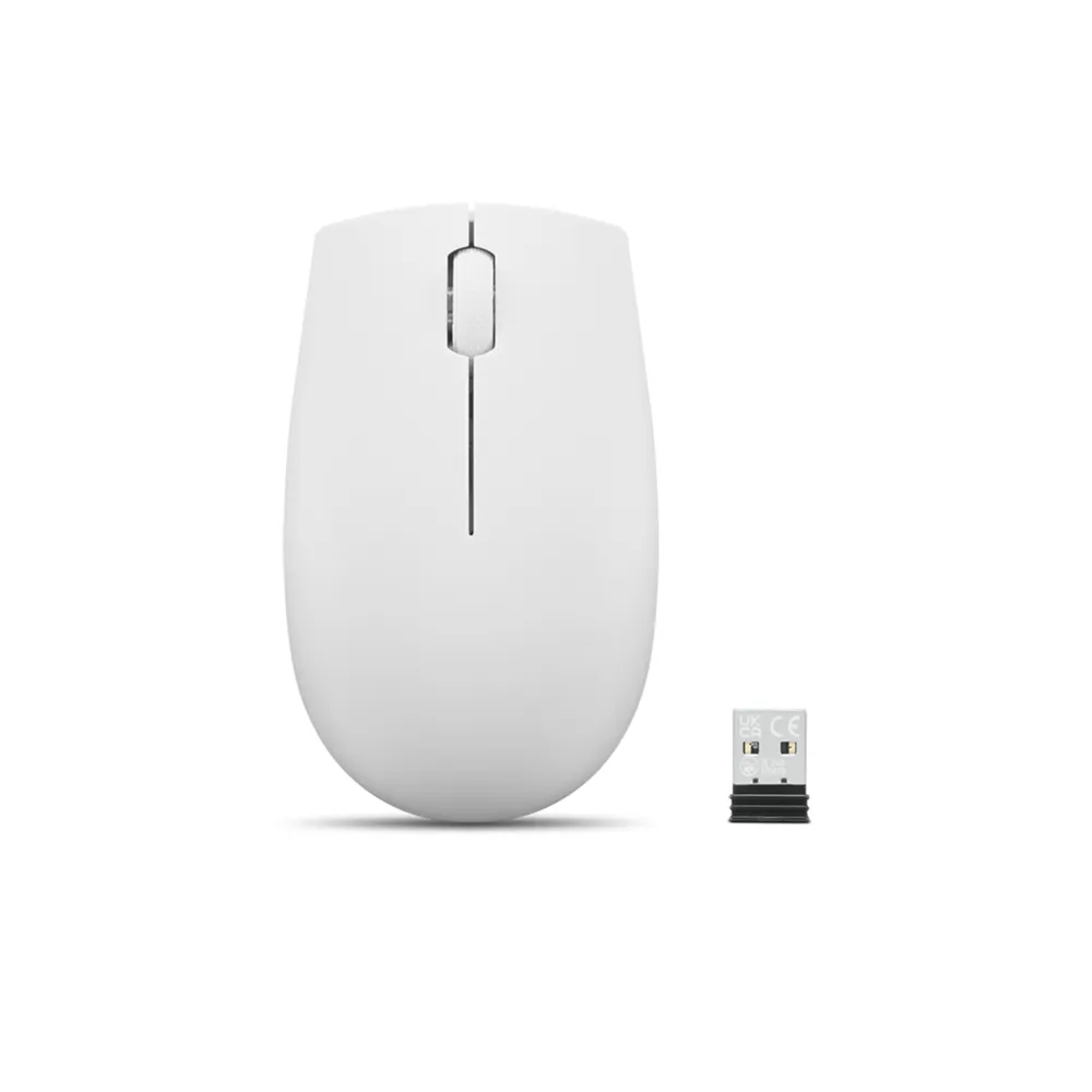 Ratón Lenovo GY51L15677 RF kabellos 1000 DPI grau ergonomisch beidhändig