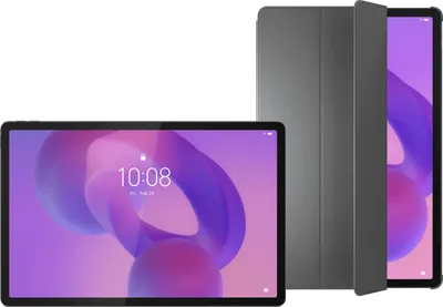 Lenovo Idea Tab Pro 12,7 Zoll 256GB WLAN Grau + Book Case Grau
