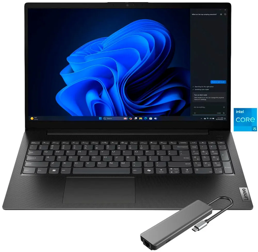 Lenovo V15 G5 IRL 15,6" FHD Intel Core i5-13420H 8GB DDR5 512GB SSD WIN11 Pro Notebook (39,6 cm/15,6 Zoll, Intel Core i5 13420H, 8 GB, 512 GB SSD, Windows 11 Pro)