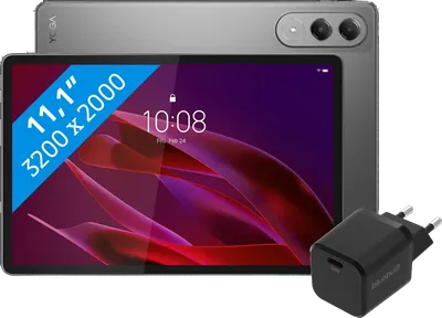 Lenovo Yoga Tab 11,1 Zoll 256GB WLAN Grau mit Stylus + BlueBuilt Ladegerät