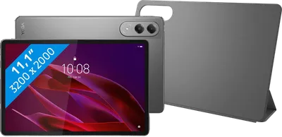 Lenovo Yoga Tab 11,1 Zoll 256GB WLAN Grau mit Stylus + Book Case Grau