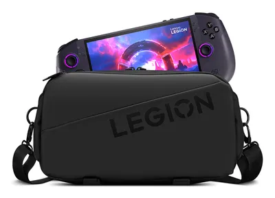 Mochila Lenovo Legion Sling Bag negra impermeable compartimentos ocultos gamer