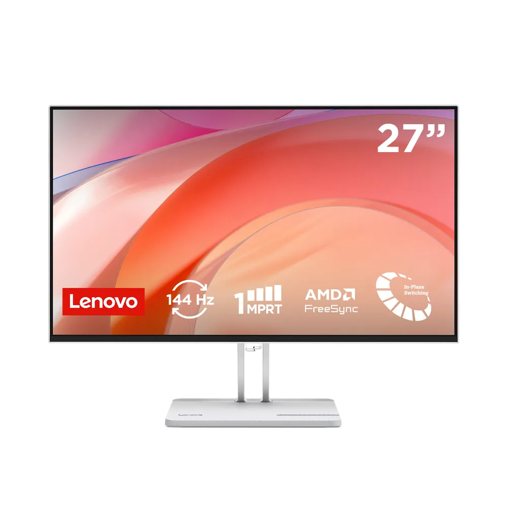 Monitor Lenovo L27-4C 27" FullHD 144Hz IPS FreeSync Lautsprecher 6ms