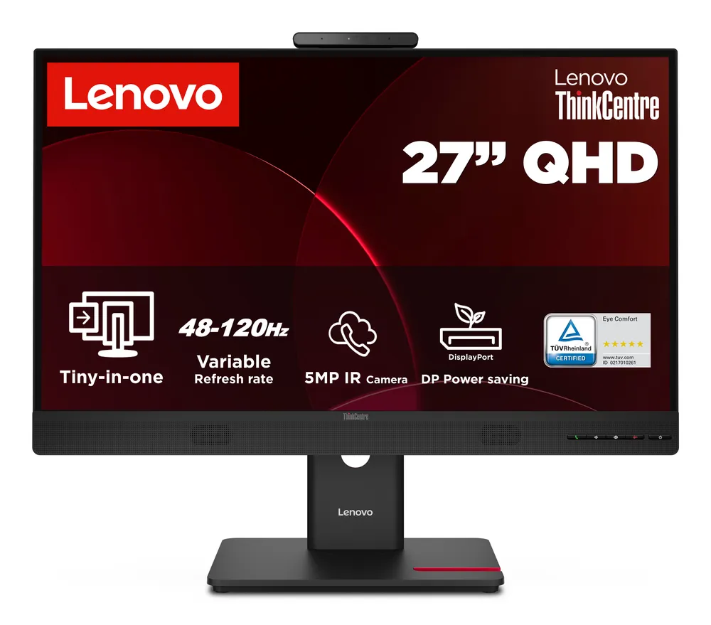 Monitor Lenovo ThinkCentre TIO27 Gen6 27" Quad HD 120Hz IPS Höhenverstellbar