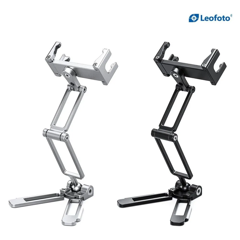 Leofoto PS-4 Multifunktionaler, faltbarer Handy-Ständer