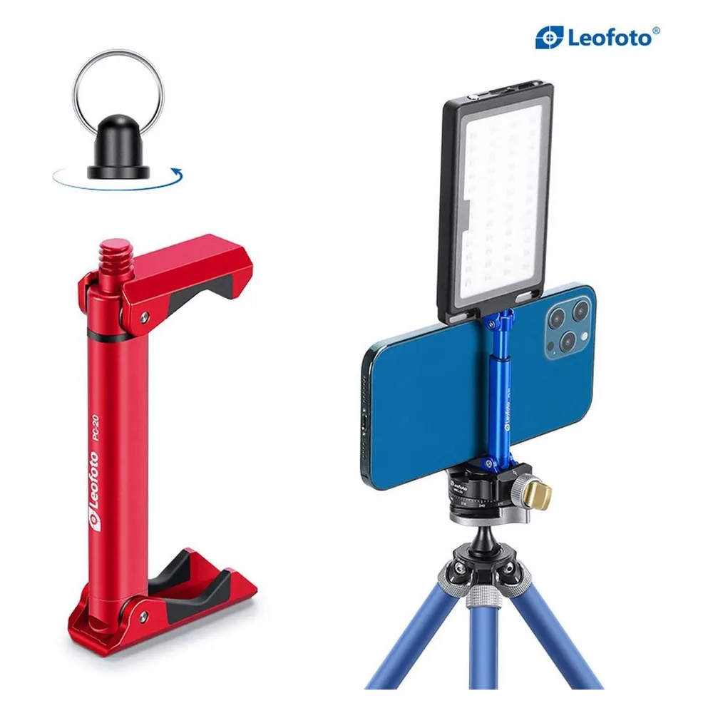 Leofoto PC-20 Mobiltelefonständer mit 1/4" Befestigung
