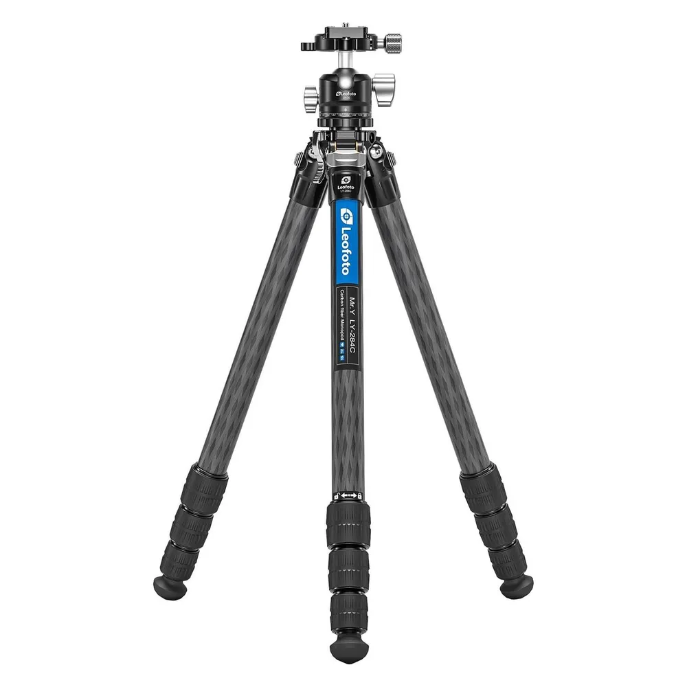 Leofoto Carbon Stativ LY-284C mit 30mm Kugelkopf (Set)