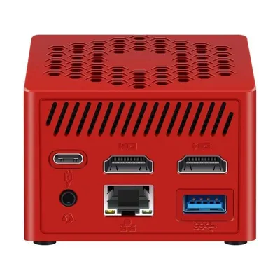 Mini PC Leotec N100 Intel Core N100/12GB/256GB SSD/UHD Graphics Windows 11 Rot