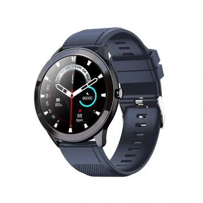 Leotec Smartwatch MultiSport Wave Bluetooth 46,5mm IPS Blau IP68 SpO2 Herzfrequenz Schlafmonitor