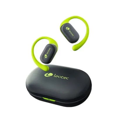 Kopfhörer Leotec Zenit Sport kabellos Bluetooth mit Geräuschunterdrückung, Mikrofon, IPX5, Grau