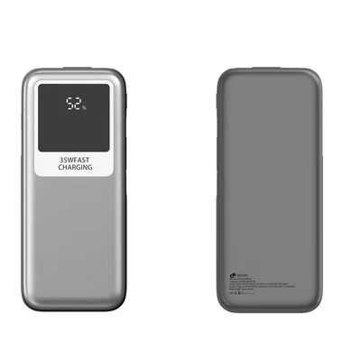 Power Bank Leotec 10000mAh 35W USB-C Retraktabel Lightning