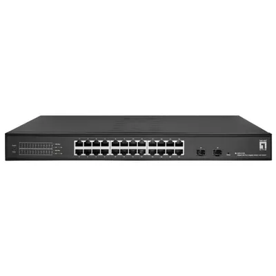 LevelOne GES-2126 Netzwerk-Switch Managed L2 Gigabit Ethernet (10/100/1000) Schwarz